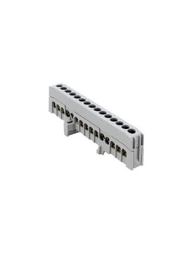 A15-F2 Gnybtas 15x16mm² 63A, IP20 pilkas