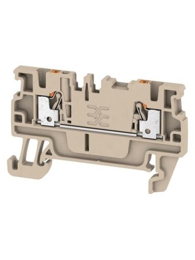 A2C 1,5 Rinklė PUSH IN 1,5mm² 500V 17,5A, smėlio spalvos