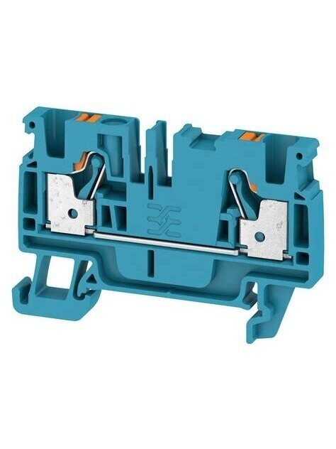 A2C 4 BL Rinklė PUSH IN 4mm² 800V 32A, mėlyna