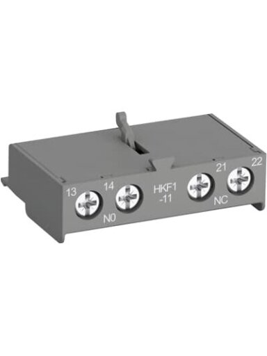 ABB papildomas kontaktas 1no+1nc ant viršaus MS116 apsaugai HKF1-11