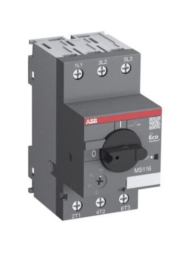ABB variklio apsauga MS116-10