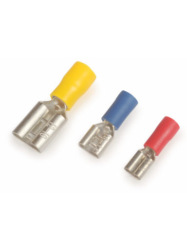 AFH-1,5/4,8 Izoliuotas kištukinis lizdas 1,5mm², raudonas (100vnt.)