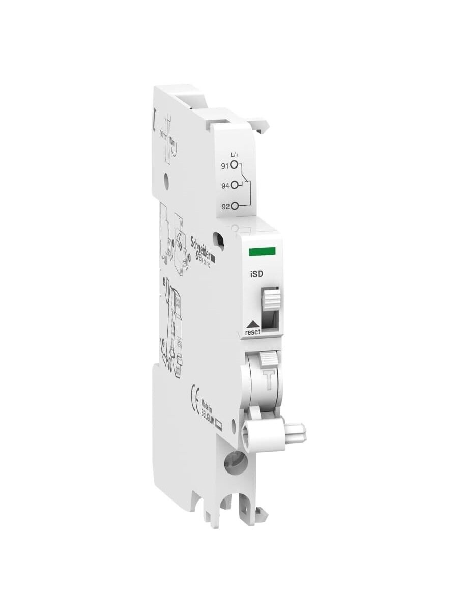 Apkrovos gedimo indikacijos kontaktas A9A26927 iSD 240-415VAC / 24-130VDC