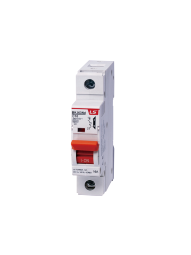 BKJ63Nd 1P B10 6kA Modulinis automatinis jungiklis šynuojamas