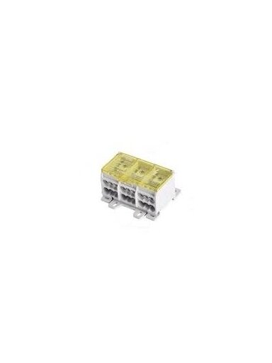 DB gnybtas 3P 125A In: 1x10-35mm², Out 6x2,5-16mm²