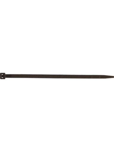 Dirželis 160x4.5mm juodas ICC61171 [100] - INTERCABLE