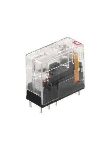DRI4245242 tarpinė relė, 2CO, 24VAC, 5 A