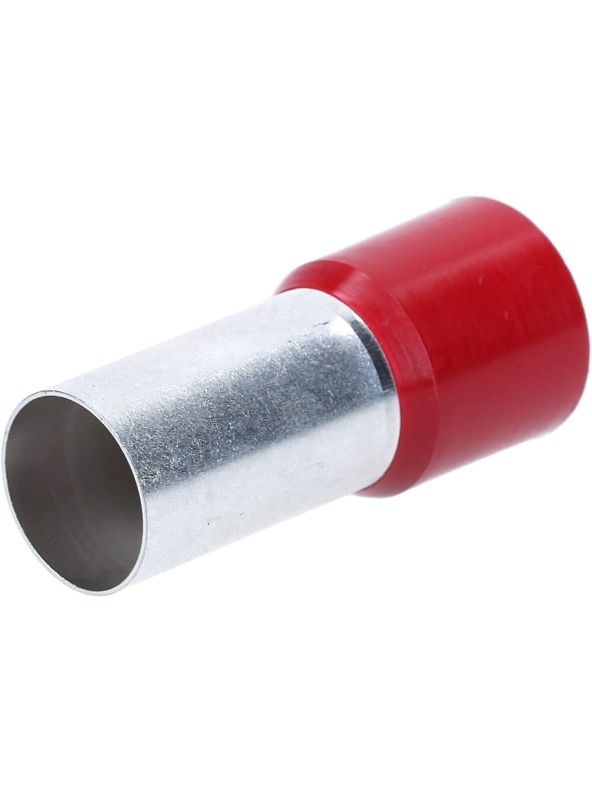 ERHL izoliuota gilzė 95mm² L=25mm, raudona (25vnt)