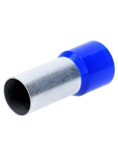 ERHL izoliuota gilzė 120mm² L=27mm, mėlyna (25vnt)