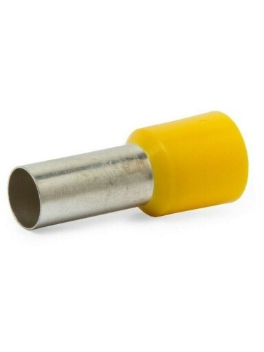 ERHL izoliuota gilzė 150mm² L=32mm, geltona (25vnt)