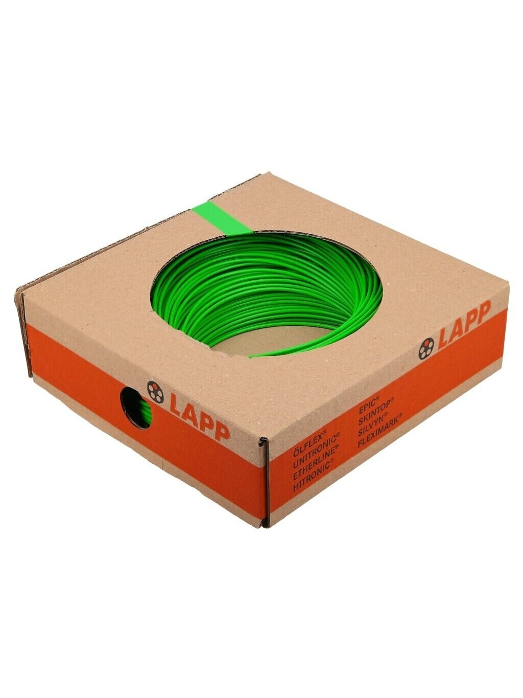 H07V-K Laidas 1,5mm², žalias 100m