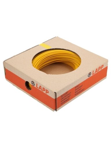 H07V-K Laidas 6,0mm², geltonas 100m