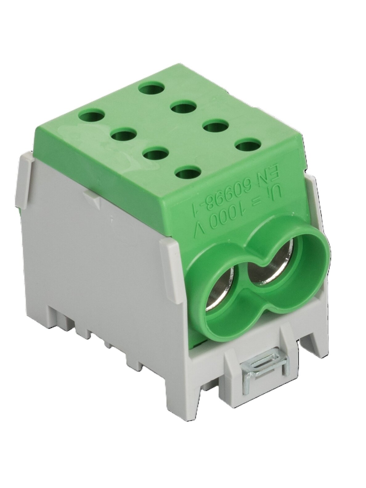 HLAK Gnybtas 200A In: 2x4-70mm², Out: 2x4-70mm², žalias