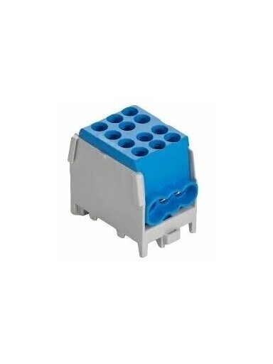 HLAK Gnybtas 100A In: 2x1,5-25mm², Out: 4x1,5-25mm², mėlynas