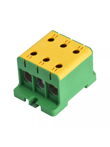 KE150-3 gnybtas 3x35-150mm², geltonas/žalias
