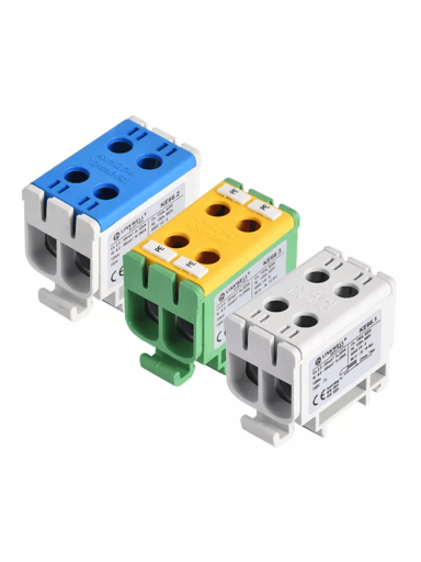 KE50-2 gnybtas 2x2,5-50mm², mėlynas