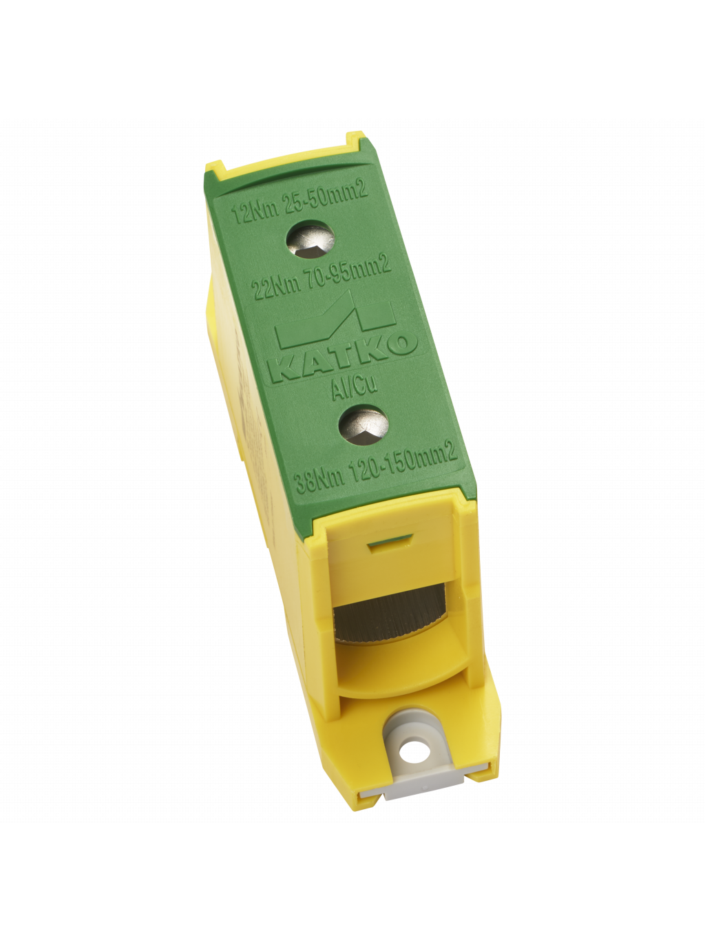 KL 1x150PE Gnybtas Al/Cu 25-150mm², geltonas/žalias
