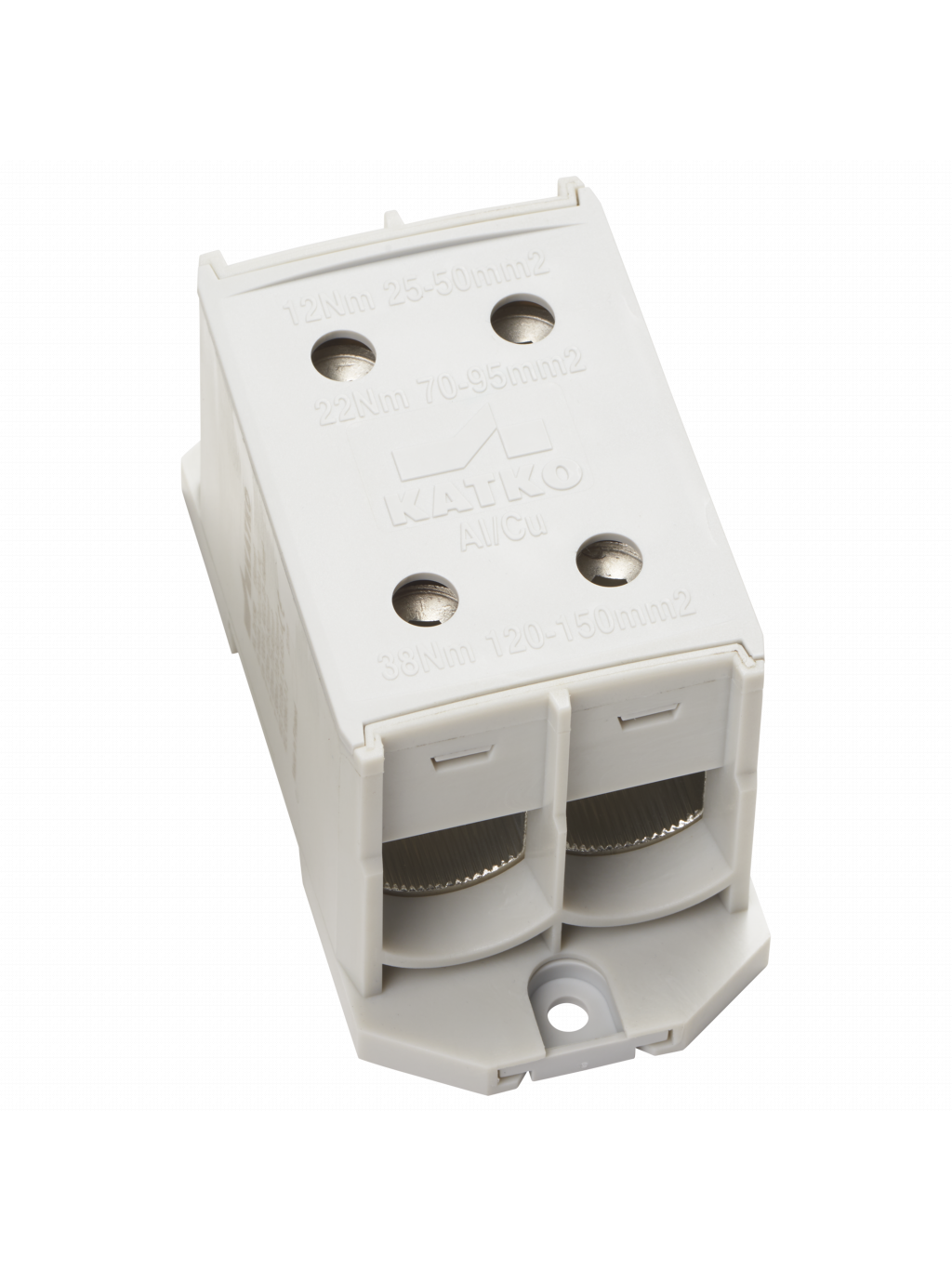 KL 2x150 Gnybtas Al/Cu 25-150mm², pilkas