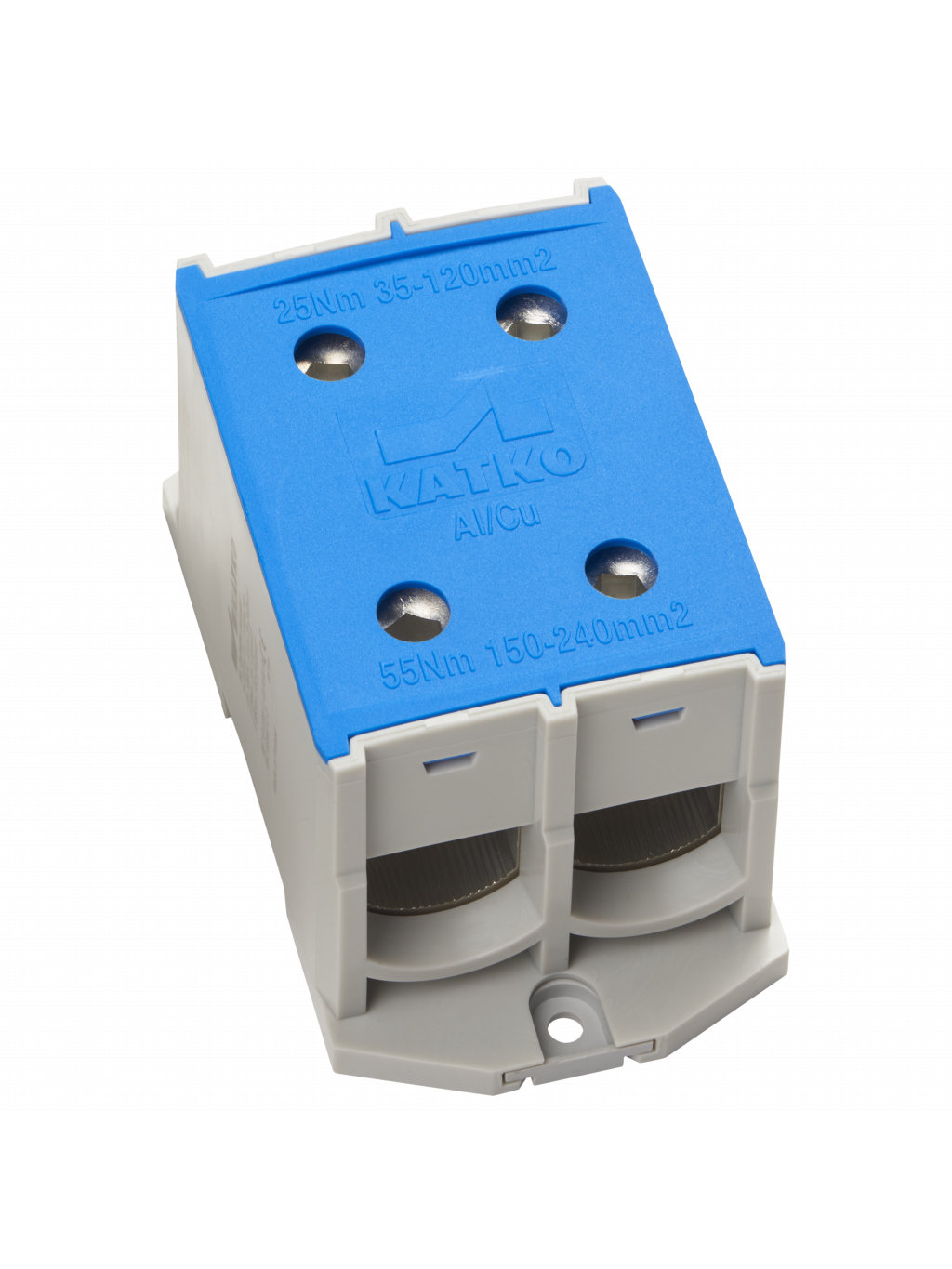 KL 2x240N Gnybtas Al/Cu 35-240mm², mėlynas
