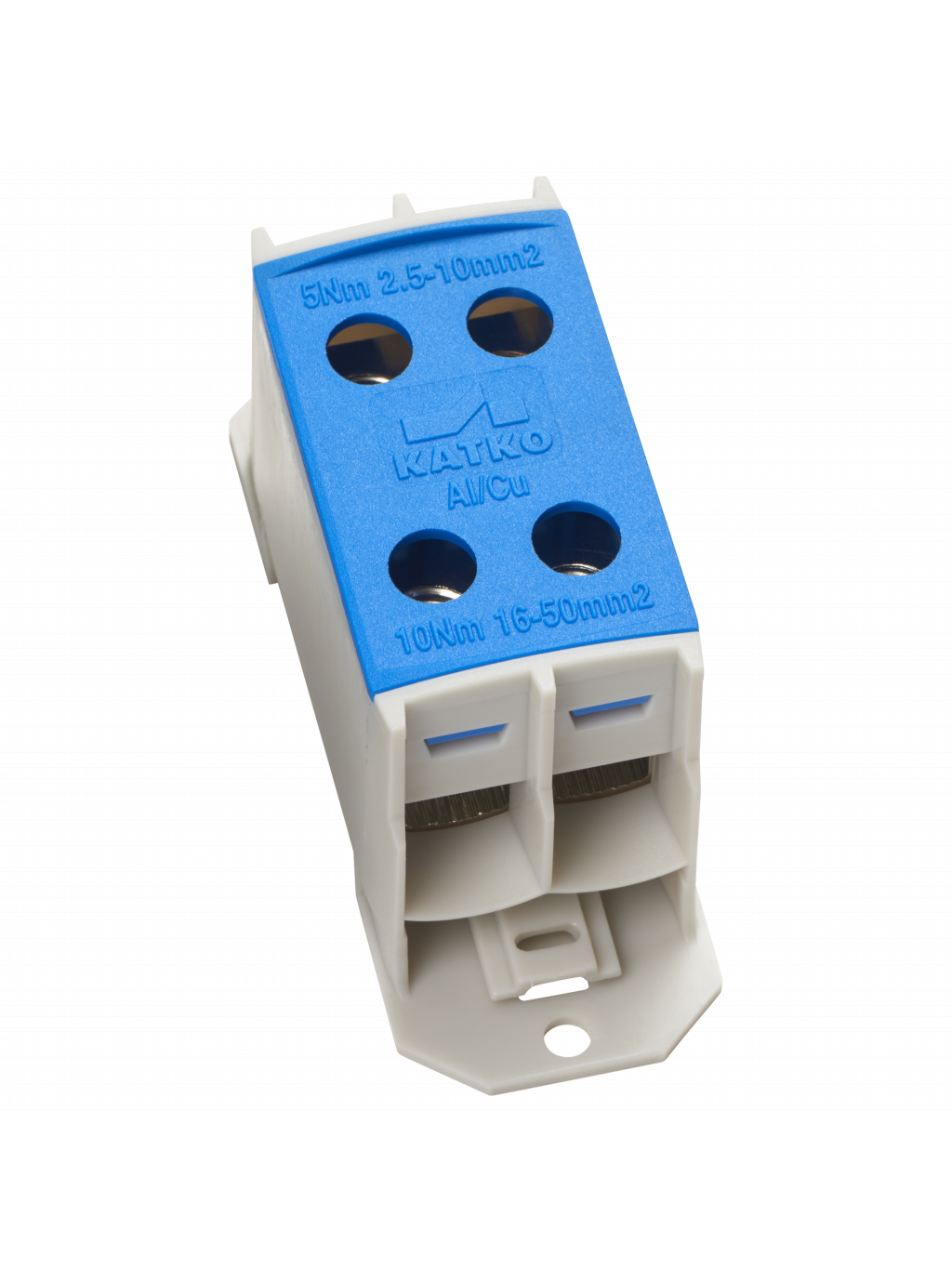 KL 2x50N Gnybtas Al/Cu 2,5-50mm², mėlynas