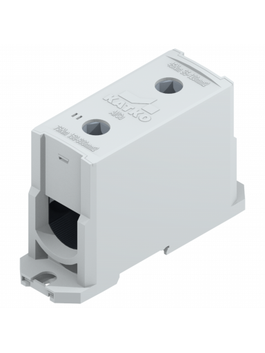 KL 1x300 Gnybtas Al/Cu 95-300mm², pilkas