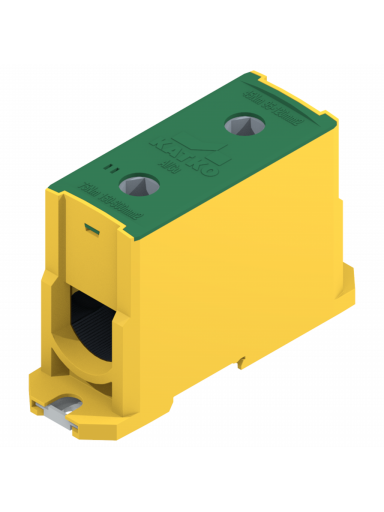 KL 1x300PE Gnybtas Al/Cu 95-300mm², geltonas/žalias