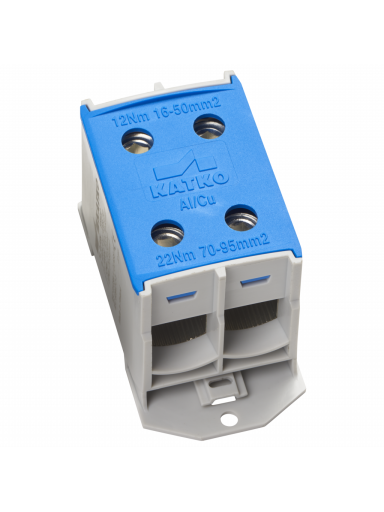KL 2x95N Gnybtas Al/Cu 16-95mm², mėlynas