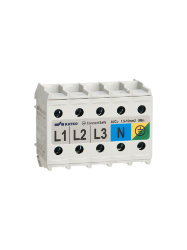 KL 5x1x16 Gnybtas Al/Cu 1,5-16mm², 3L N PE