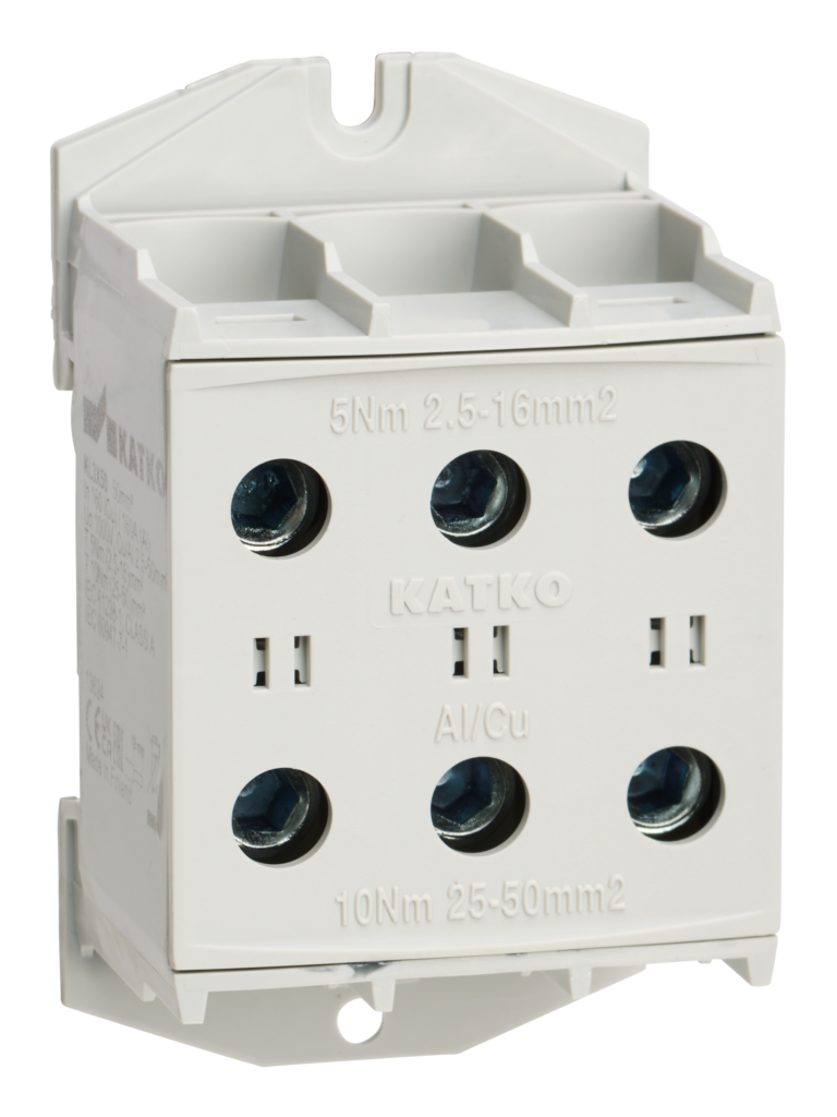 KL 3x1x50 Gnybtas Al/Cu 2,5-50mm², pilkas