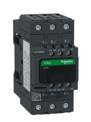 LC1D Kontaktorius 3P 50A 22kW 24VDC 3NO LC1D50ABD