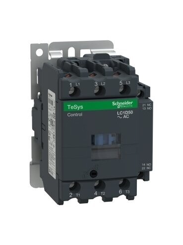 LC1D Kontaktorius 3P 50A 24VAC 3NA LC1D50B7