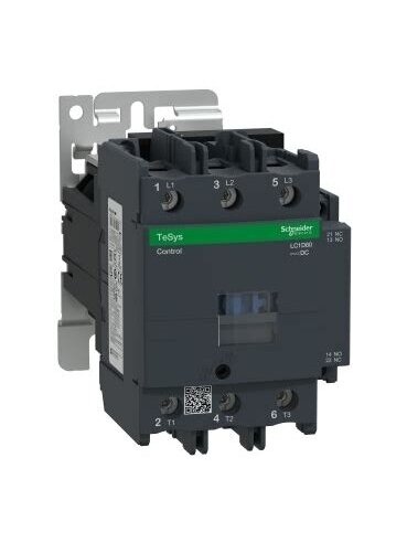LC1D Kontaktorius 3P 80A 37kW 24VDC 3NO LC1D80BD