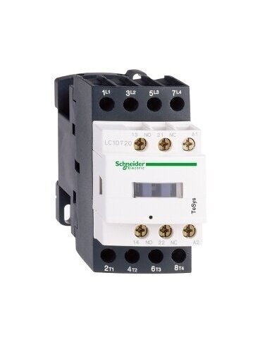 LC1D Kontaktorius 4P 25A 24VDC 2NO+2NC LC1D128BD