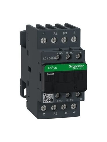 LC1D Kontaktorius 4P 32A 48VAC 2NO+2NC LC1D188E7