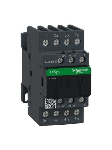 LC1D TeSys D Kontaktorius 4P 40A 230VAC 4NA LC1DT40P7