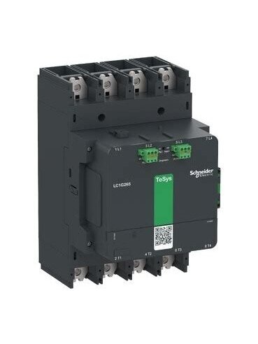 LC1G Aukštos įtampos kontaktorius 4P 385A 200-500VAC/DC 4NO LC1G2654LSEA