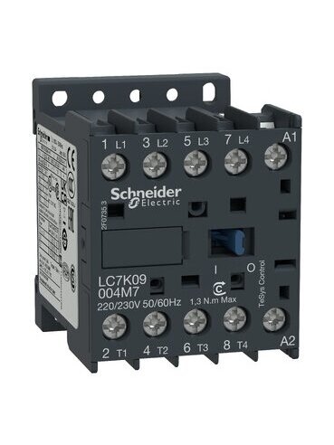 LC7K Kontaktorius 3P 12A 230VAC 4NO