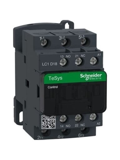 LC1D Kontaktorius 3P 12A 5,5kW 24VDC 3NO LC1D12BD