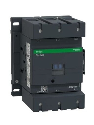 LC1D Kontaktorius 3P 150A 75kW 230VAC 1NO+1NC LC1D150P7