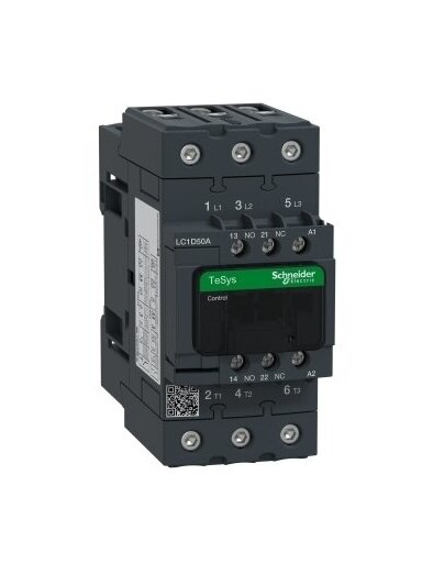 LC1D Kontaktorius 3P 50A 22kW 230VAC 3NO LC1D50AP7