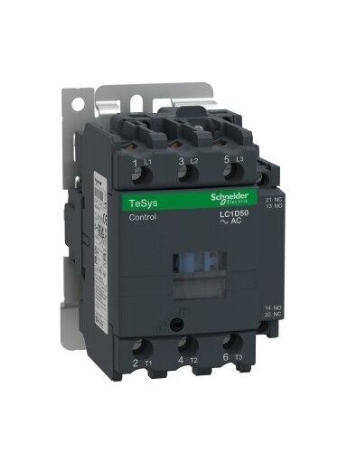 LC1D Kontaktorius 3P 50A 24VAC 3NA LC1D50B7