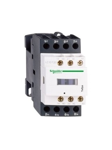 LC1D Kontaktorius 4P 25A 24VDC 2NO+2NC LC1D128BD