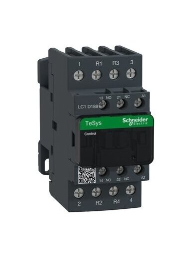 LC1D Kontaktorius 4P 32A 48VAC 2NO+2NC LC1D188E7