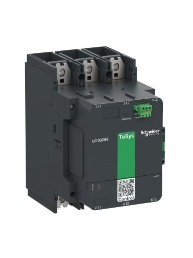 LC1G Aukštos įtampos kontaktorius 3P 3NO 265A 100-250VAC LC1G265KUEN