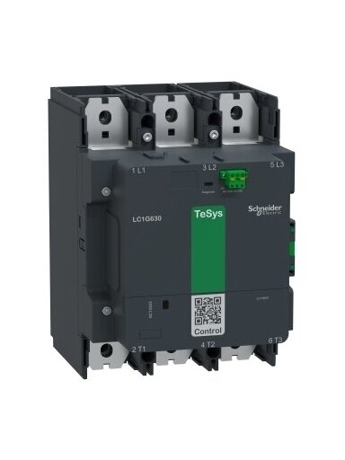 LC1G Aukštos įtampos kontaktorius 3P 3NO 440V 630A, 100-250VAC/DC ritė LC1G630KUEN