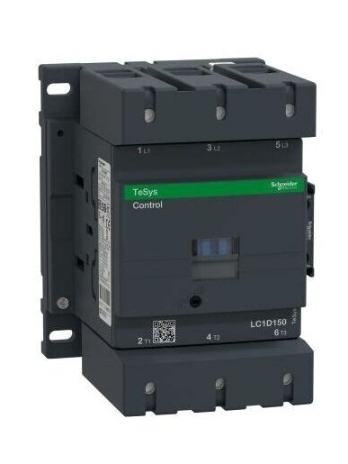 LC1D Kontaktorius 3P 150A 75kW 230VAC 1NO+1NC LC1D150P7