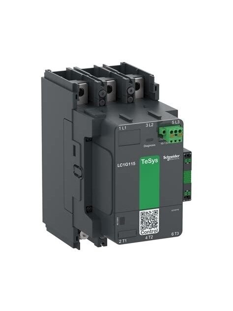 LC1G Aukštos įtampos kontaktorius 3P 185A 440V 100-250VAC/DC 3NO LC1G185KUEN