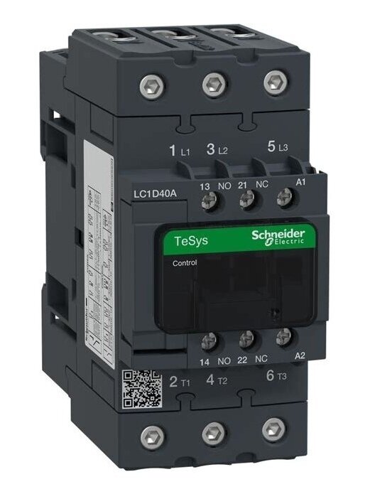 LC1D Kontaktorius 3P 40A 18,5kW 230VAC 3NO LC1D40AP7