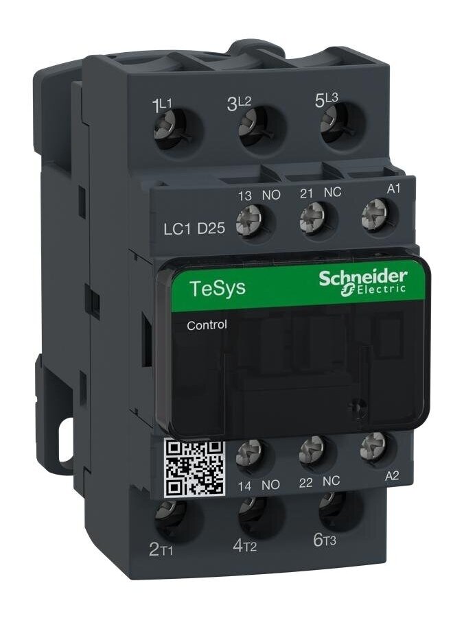LC1D Kontaktorius 3P 18A 7,5kW 24VDC 3NO LC1D18BD