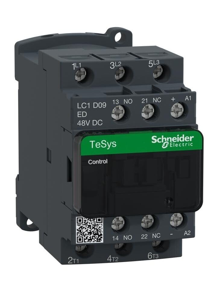 LC1D Kontaktorius 3P 38A 18,5kW 24VDC 1NO+1NC LC1D38BL